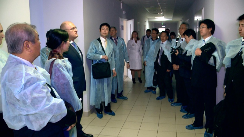 Японская делегация познакомилась с работой Оренбургской больницы имени Пирогова